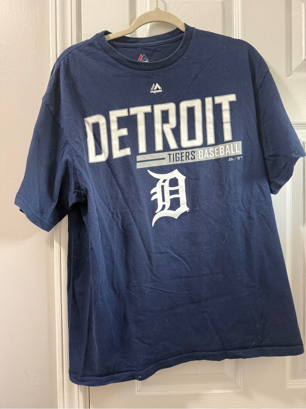 Detroit Tigers Navy Graphic Tee